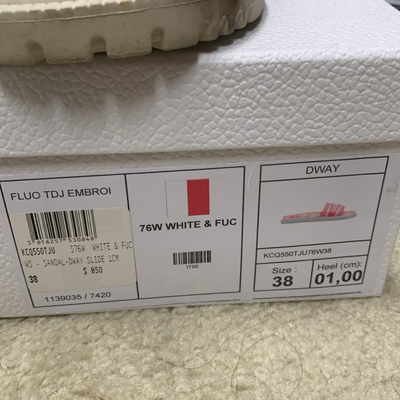 Authentic Dior Dway platform slide/ mule size 38 - Picture 3 of 9